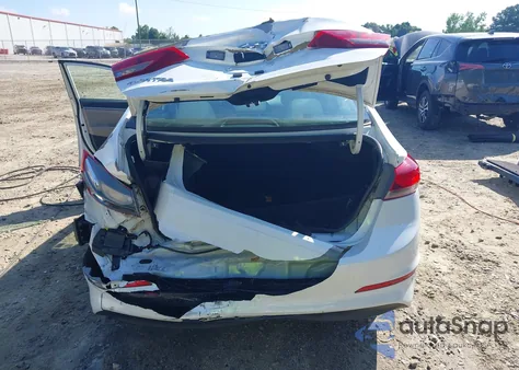 2018 Hyundai Elantra Sel z USA, uszkodzony, nr VIN 5NPD84LF3JH384958